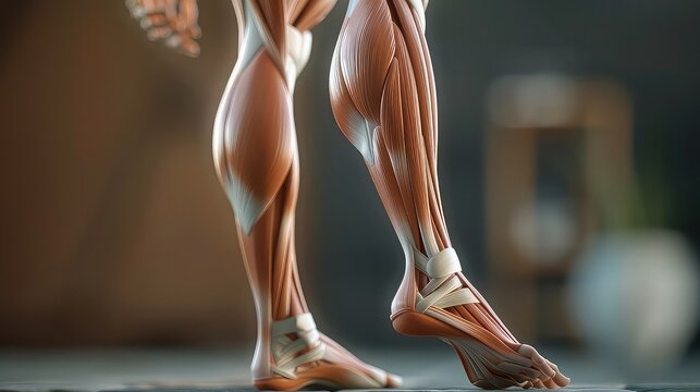 Human Muscular System Leg Muscles Tensor Fasciae Latae Muscles Anatomy