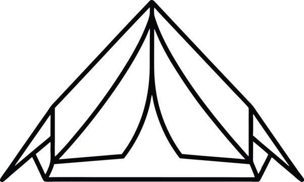 recommend clip art: camping tent line art vector,camping tent outline coloring book page line art drawing