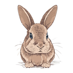 Obraz premium brown rabbit 