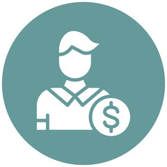 Vector Design Buyer Icon Style