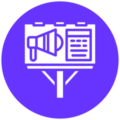 Vector Design Advertisement Icon Style