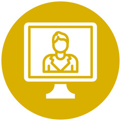 Vector Design Account Icon Style