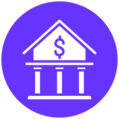 Vector Design Bank Icon Style