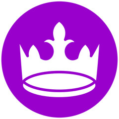 Vector Design Crown Icon Style