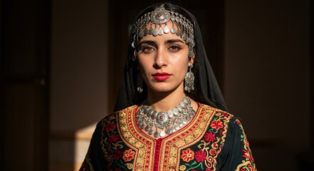 portrait of a woman from Tunisia