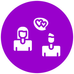 Flirtatious Vector Design Icon Style