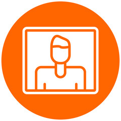 Profile Picture Vector Design Icon Style