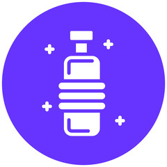 Water Bottle Vector Design Icon Style