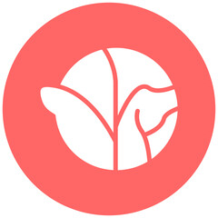 Brussels Sprouts Vector Design Icon Style