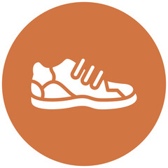 Running Shoe Vector Design Icon Style