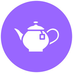 Vector Design Teapot Icon Style