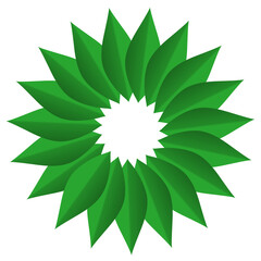 green leaves flower leaf element png