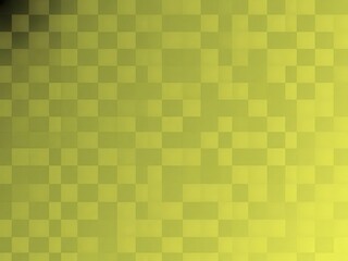 Abstract Yellow Green Square Pixel Pattern