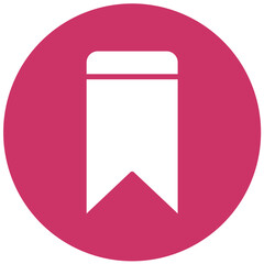 Vector Design Bookmark Icon Style