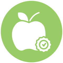 Vector Design Food Quality Icon Style