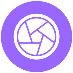 Vector Design Diaphragm Icon Style