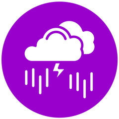 Vector Design Storm Icon Style
