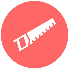 Vector Design Hand Saw Icon Style