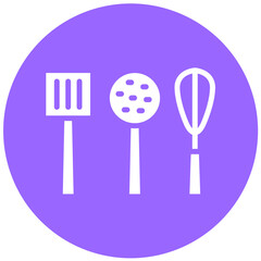 Vector Design Cooking Utensils Icon Style