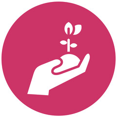 Vector Design Replant Icon Style