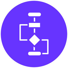 Vector Design Flowchart Icon Style