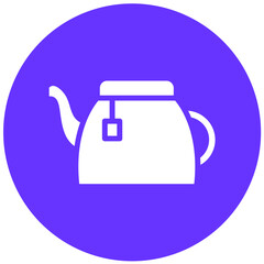 Vector Design Tea Pot Icon Style