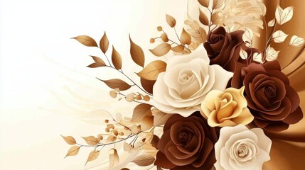 Discover the charm of floral elegance to enhance your rustic wedding theme.