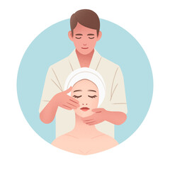 Spa Facial Massage