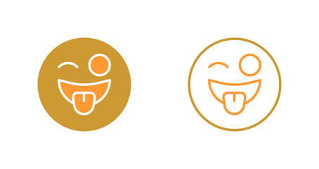 Zany Face Icon Design
