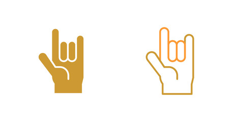 Love You Gesture Icon Design