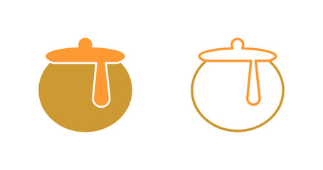 Honey Pot Icon Design