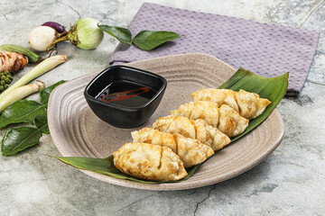 Japanese cuisine - stuffed dumplings gyoza