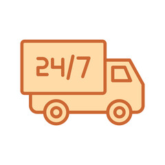 Transportation Service Vector Icon