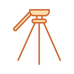 Tripod Stand Vector Icon