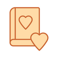 Love journal Vector Icon