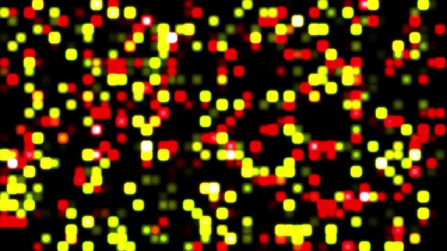 Beautiful, colorful light boxes give the impression of brighter and more lighting. 3D animation