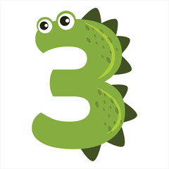 Crocodile Cartoon Alphabet