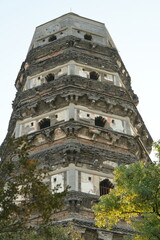 Obraz premium ancient tower in China