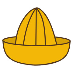 illustration of a juice squeezer