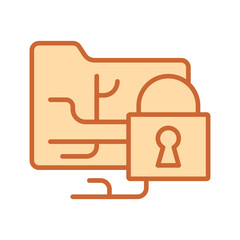 Data Encryption Vector Icon