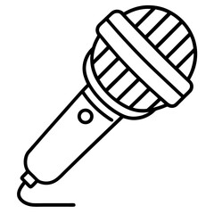 microphone icon vector illustration