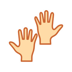 Gloves Vector Icon