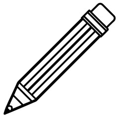 pen and pencil vector illustration