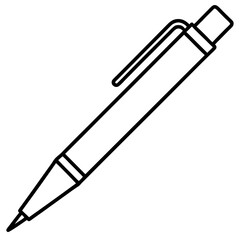 pen and pencil vector illustration
