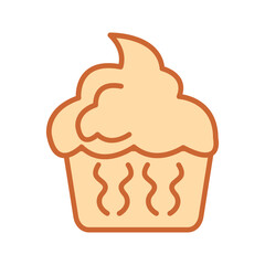 Cupcake Vector Icon