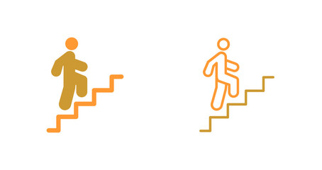 Career Ladder Icon Design