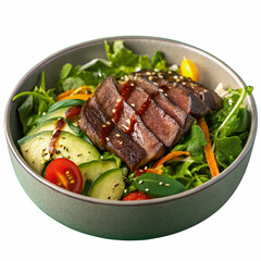 beef steak with vegetables
