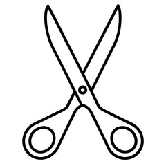 scissors isolated on white background