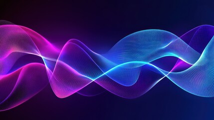 Abstract Neon Wave Design (4)
