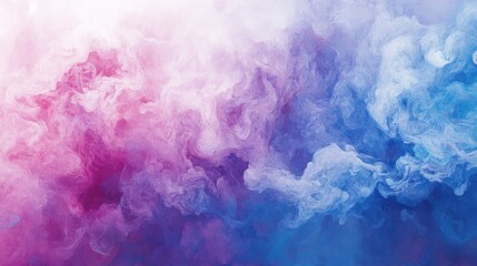 Fototapeta premium Colorful Smoke Clouds in Abstract